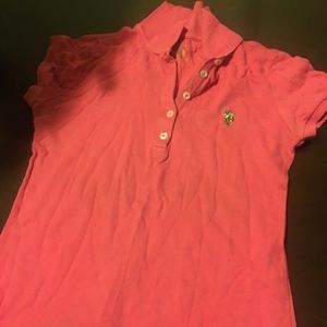 Polo pink shirt